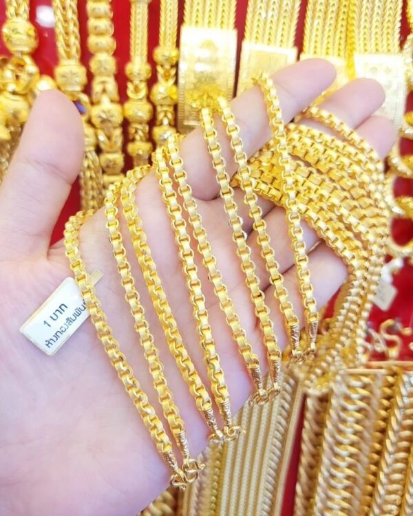 23K Thailand Gold Chain R8 Model - Image 3