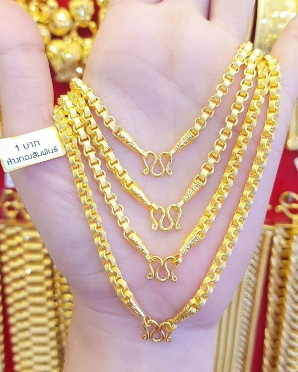 23K Thailand Gold Chain R8 Model - Image 2