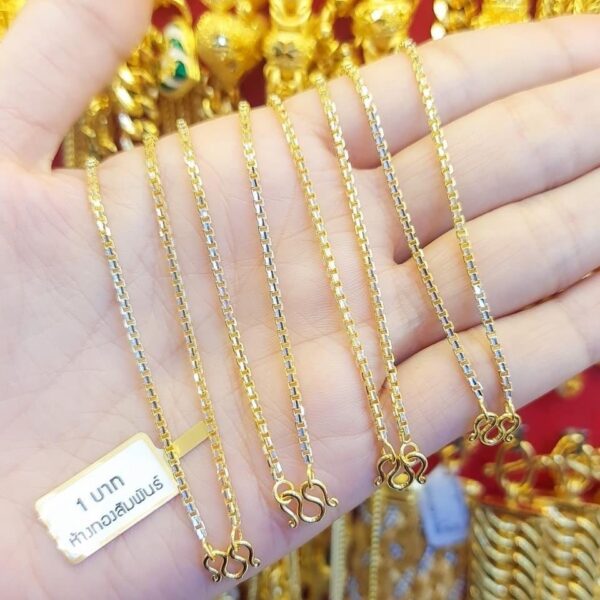 23k Thailand Gold Chain R7 Model - Image 2