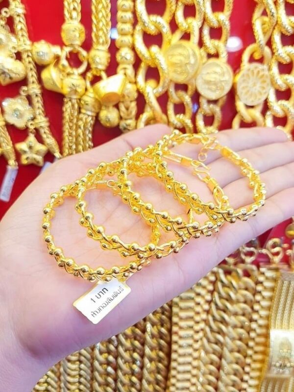 23K Thailand Gold B10 Gold Bracelet