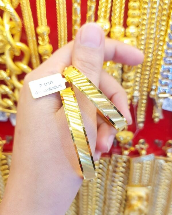 23k Thailand Gold Bangle 002 - 30.4 Grams