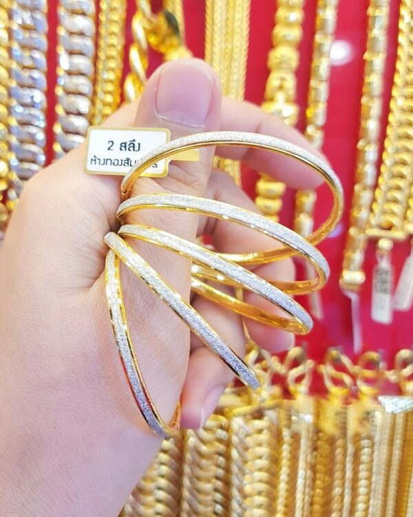 23k Thailand Gold Bangle 003