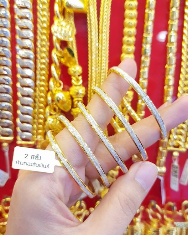 23k Thailand Gold Bangle 003 - Image 2