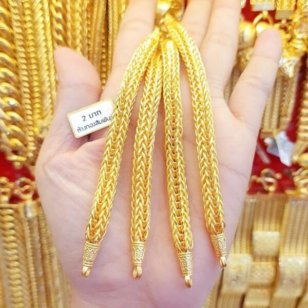 Pure Thailand 23K Gold Thick Gold Cord - Image 4