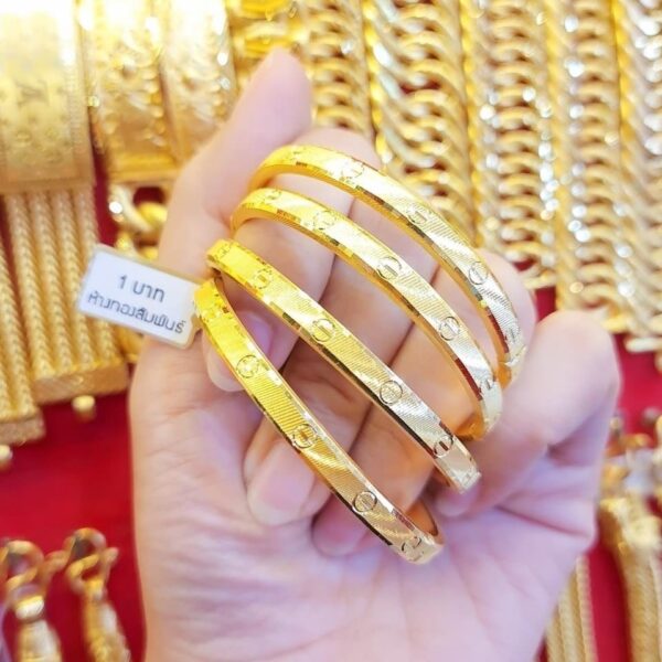 Pure Thailand 23K Gold Bangle - Image 3