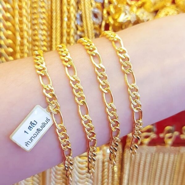 Pure Thailand 23K Gold Selected Classic Bracelet