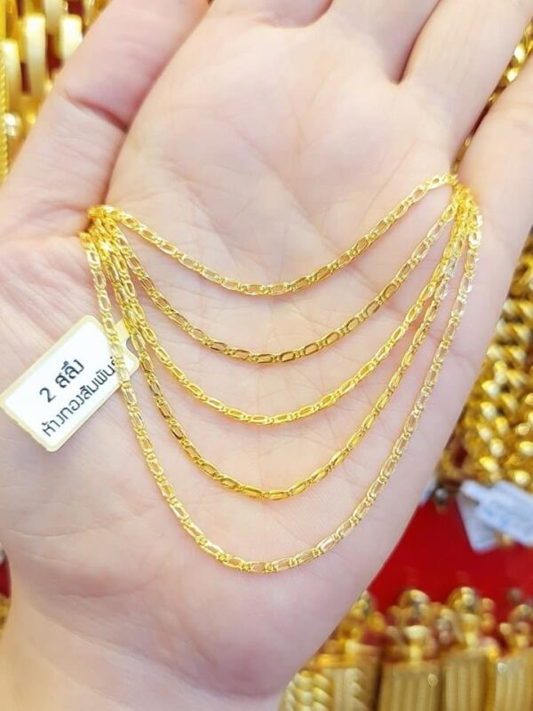 Thailand Gold Chain 23K. Genuine Style