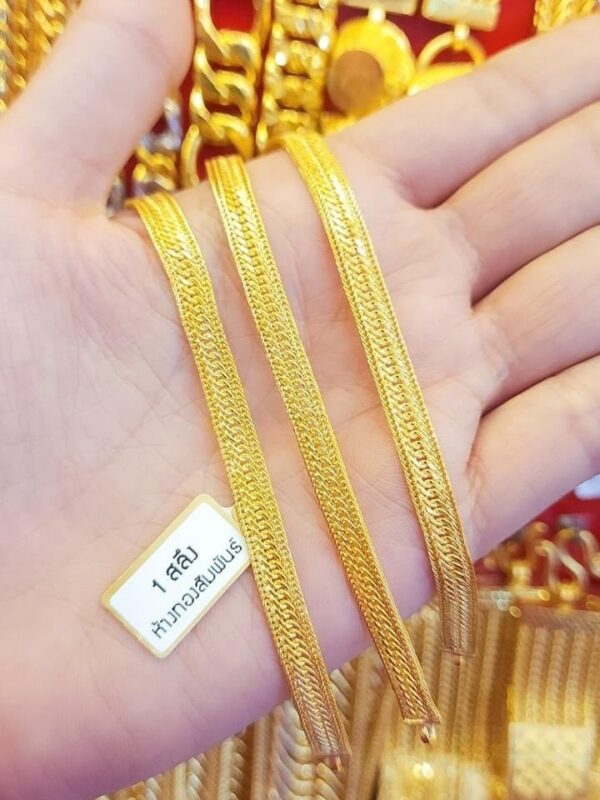 23K Thailand Gold Cotton Touch Bracelet - Image 2