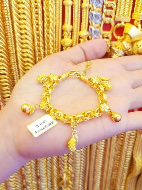 23K Thailand Gold Paradise Bracelet.