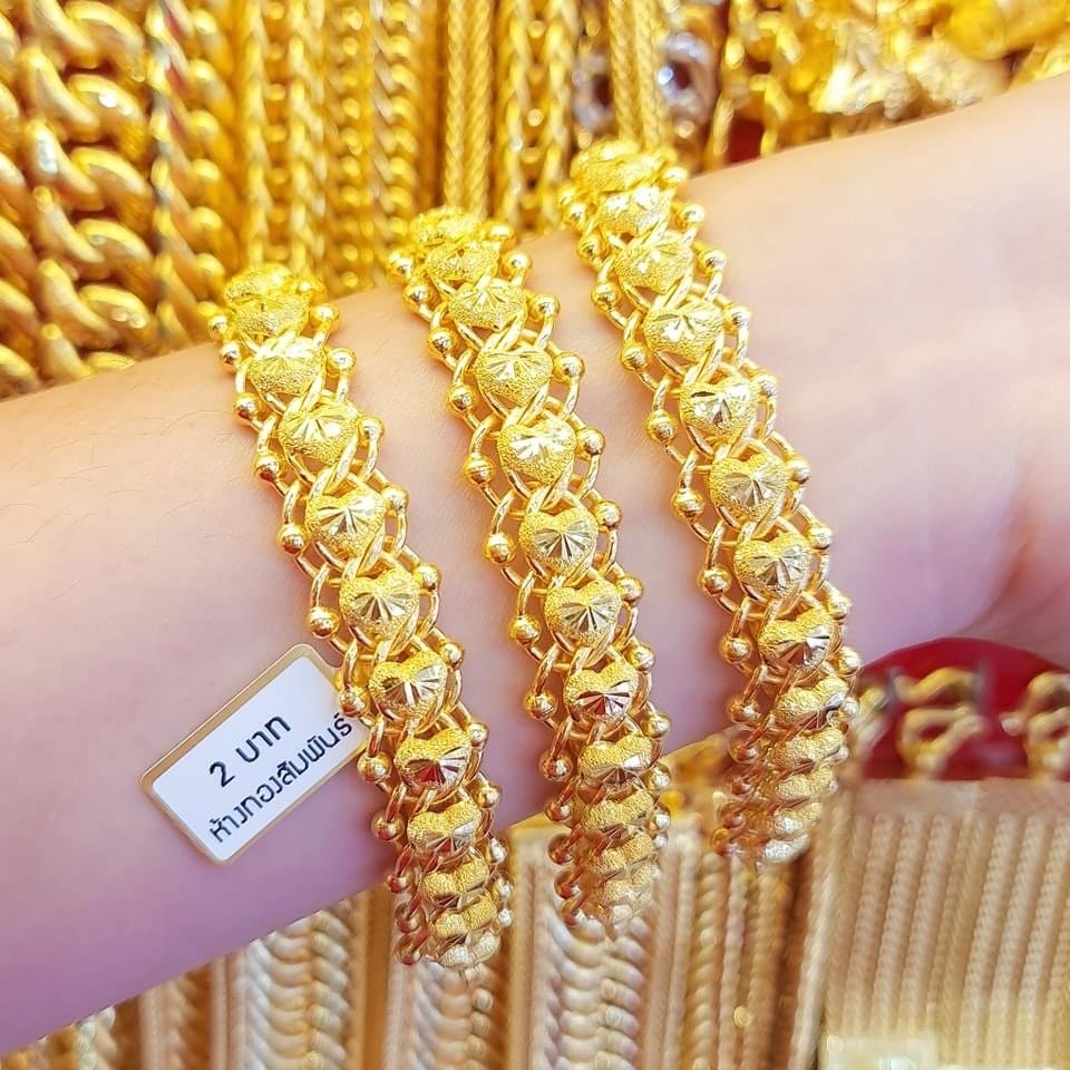 23k Gold Bracelets 2 baht