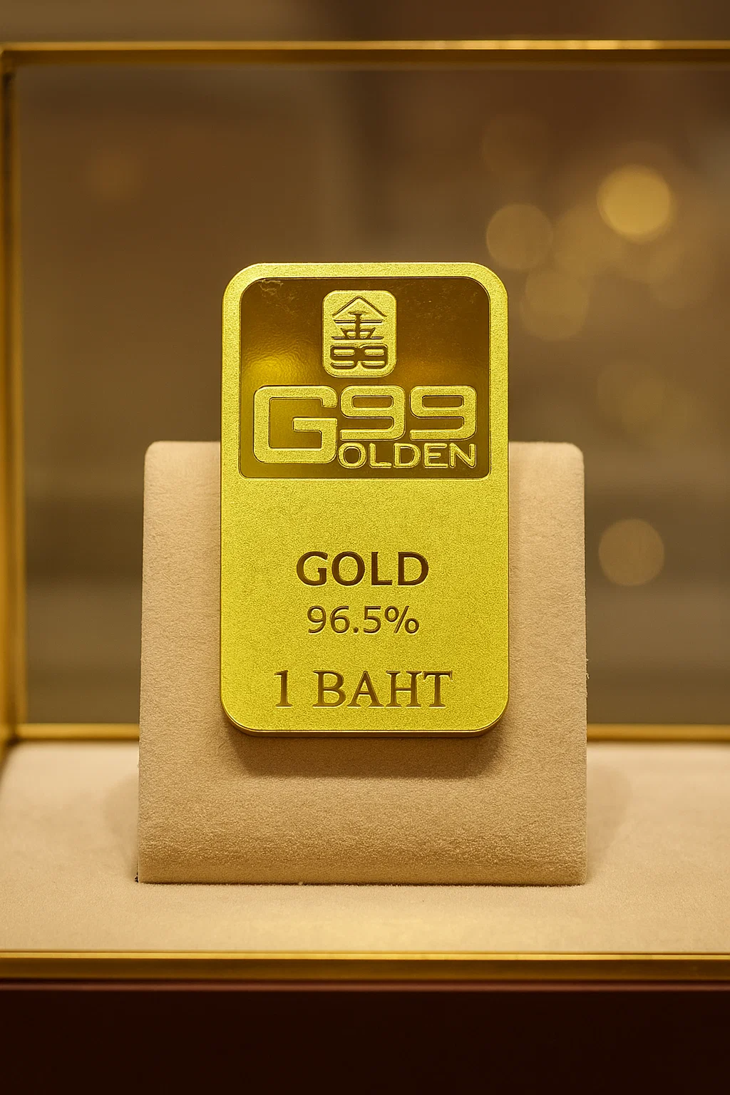 Close-up of a high-purity 23K gold bar. Visual for Gold Karats Explained guide.